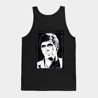 TONY MONTANA - Scarface (Black and White) Tank Top